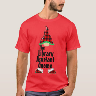 Camiseta Gnome del Asistente de Biblioteca