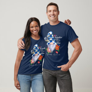 Camiseta Gnome Del Mes De Concienciación Sobre La Diabetes