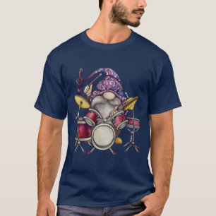 Camiseta Gnome Drummer