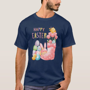 Camiseta Gnome Easter Bunny Gnome Garden Gnome Huevo de Pas