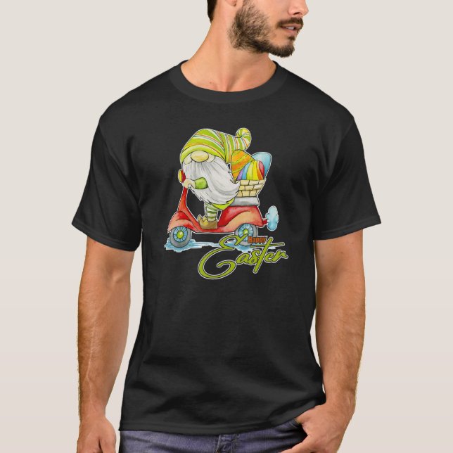 Camiseta Gnome Eggs Hunt Delivery Service Eastern Time (Anverso)