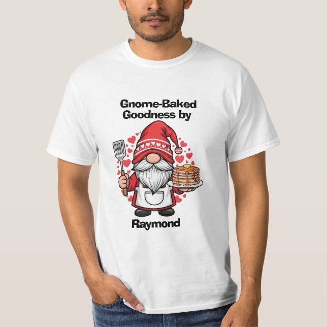 Camiseta Gnome en el diseño del hogar (Anverso)