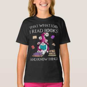 Camiseta Gnome Eso que leo y lo que sé