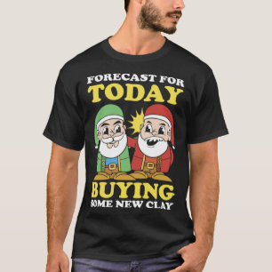 Camiseta Gnome Forecast Clay