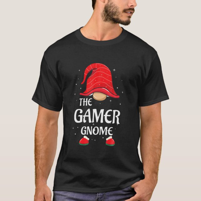 Camiseta Gnome Gnome Búfalo Familia de coincidencias Christ (Anverso)