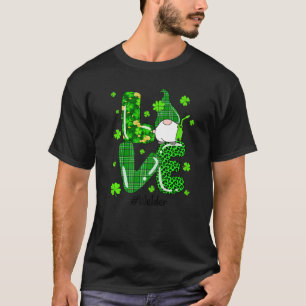 Camiseta Gnome Gnome, galardonado con plomo verde leopardo