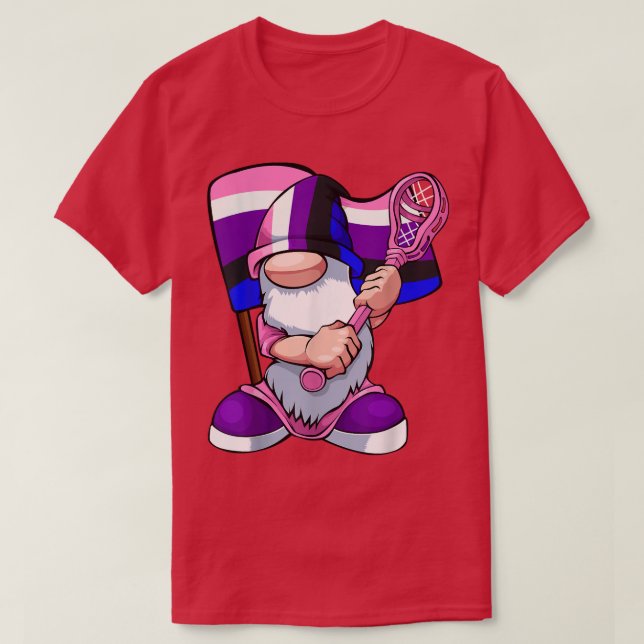 Camiseta Gnome Gnome Pride Fla (Diseño del anverso)