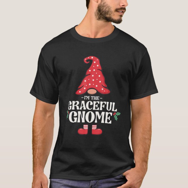 Camiseta Gnome Graceful Funny Family Mating Group (Anverso)