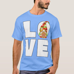 Camiseta Gnome gracioso para los Chicas italianos de vacaci