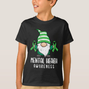Camiseta Gnome Green Ribbon Guerrero de Concienciación sobr