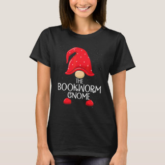 Camiseta Gnome Gusano de Libro Pareo Familiar Grupo Navidad