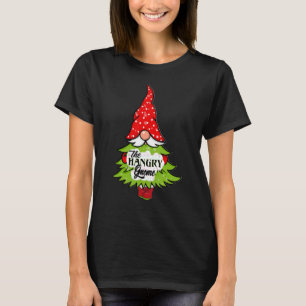 Camiseta Gnome Hangry Buffalo Plaid Mateo Familia Christm