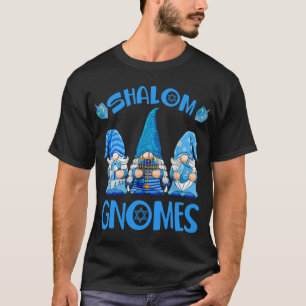 Camiseta Gnome Hanukkah Funny Jewish Shalom Gnomes Chanukah