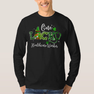 Camiseta Gnome Irish St Patrick, un trabajador de salud afo
