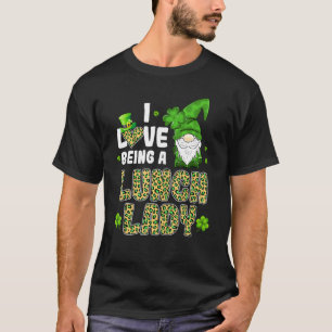 Camiseta Gnome irlandés me encanta ser una dama de almuerzo