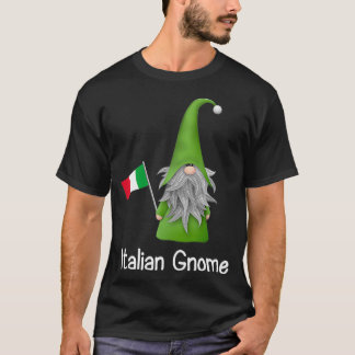 Camiseta Gnome italiano con la bandera de Italia