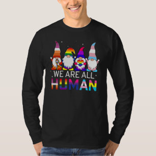 Camiseta Gnome Lgbt Todos Somos Un Aliado Humano Arcoiris B