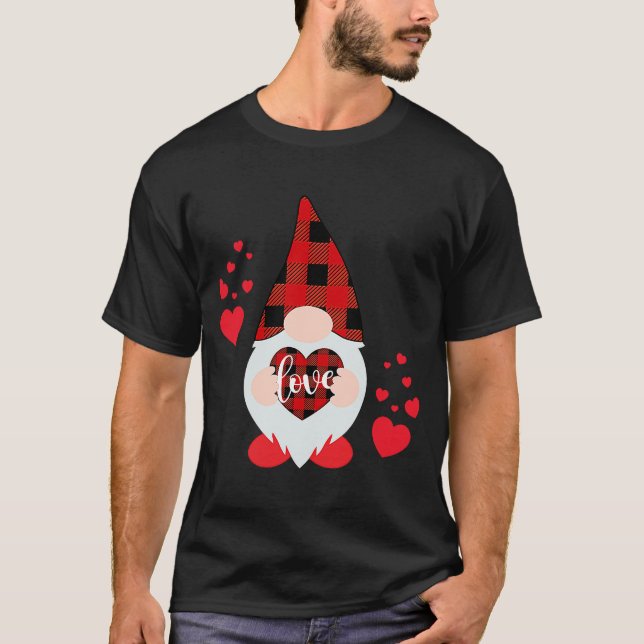 Camiseta Gnome Love Día de San Valentín Love My Gnomies (Anverso)