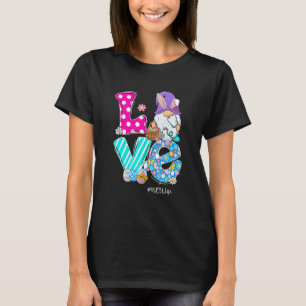 Camiseta Gnome Love Nurse Life RN ER NICU Stethoscope Enfer