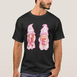 Camiseta Gnome LOVE Parejas coincidentes con Valentine Coup