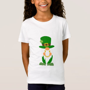Camiseta Gnome Lucky Plaid - Día de San Patricio