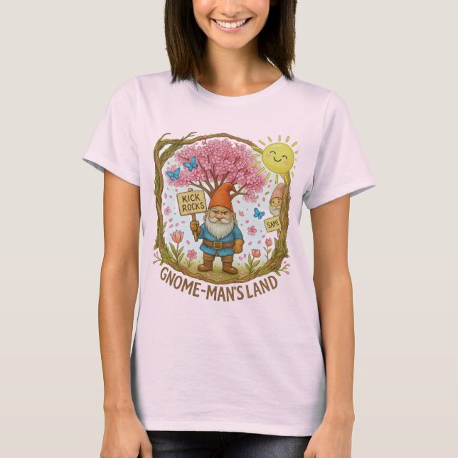 CAMISETA GNOME-MAN’S LAND (Anverso)