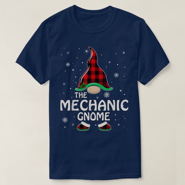 Camiseta Gnome Mecánico Familia Correspondiente de Búfalo C (Diseño del anverso)
