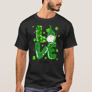 Camiseta Gnome, Médica irlandés de Green Plaid, St Patrick