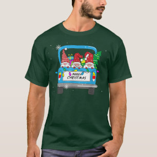 Camiseta Gnome Merry Christmas Gnome Familia Navidades Paja