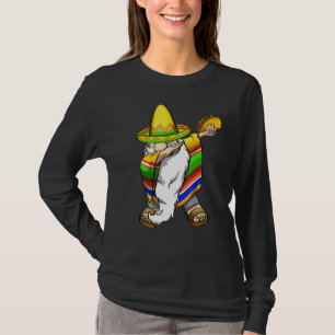 Camiseta Gnome mexicano de dabeo Cinco de Mayo Poncho Sombr