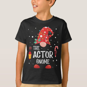Camiseta Gnome Navidades familiares de la pareja del actor