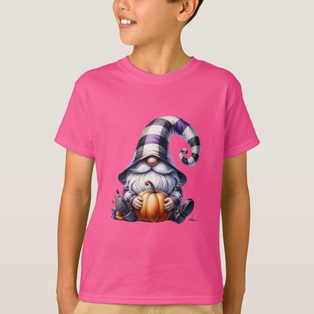 Camiseta Gnome on Halloween (Anverso)