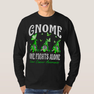 Camiseta Gnome One lucha sola contra el cáncer de hígado