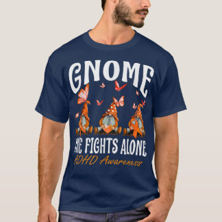 Camiseta Gnome One lucha sola contra el TDAH