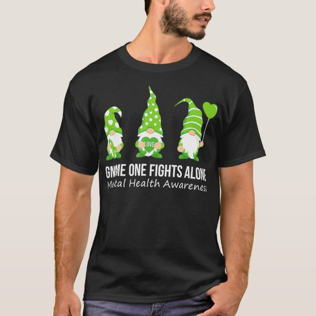 Camiseta Gnome One lucha sola contra la conciencia sobre la (Anverso)