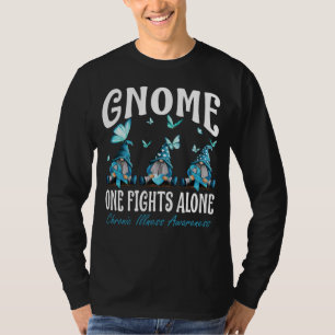 Camiseta Gnome One lucha sola contra la enfermedad crónica