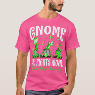 Camiseta Gnome One lucha sola contra la enfermedad mental