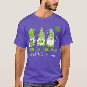 Camiseta Gnome One lucha sola contra la salud mental de la