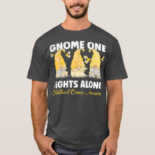 Camiseta Gnome One lucha solo contra el cáncer infantil de 