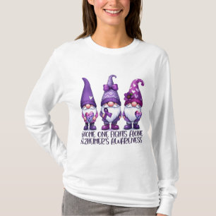 Camiseta Gnome One lucha solo contra la conciencia de Alzhe