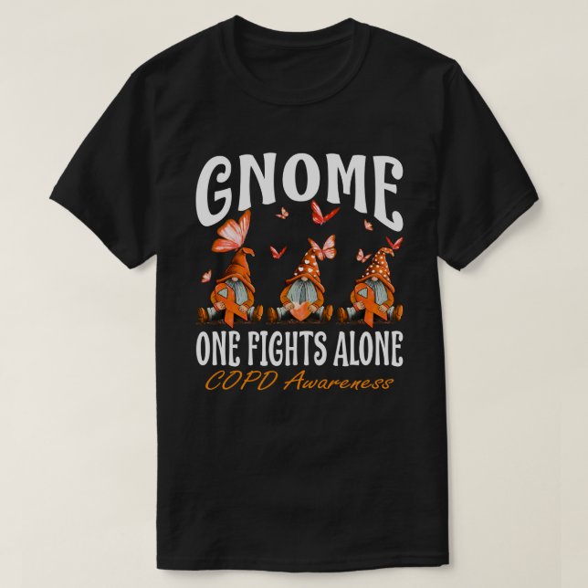 Camiseta Gnome One lucha solo contra la conciencia de la CO (Diseño del anverso)