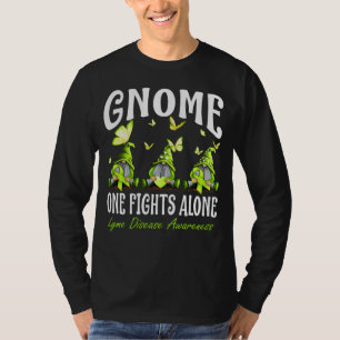 Camiseta Gnome One lucha solo contra la enfermedad de Lyme