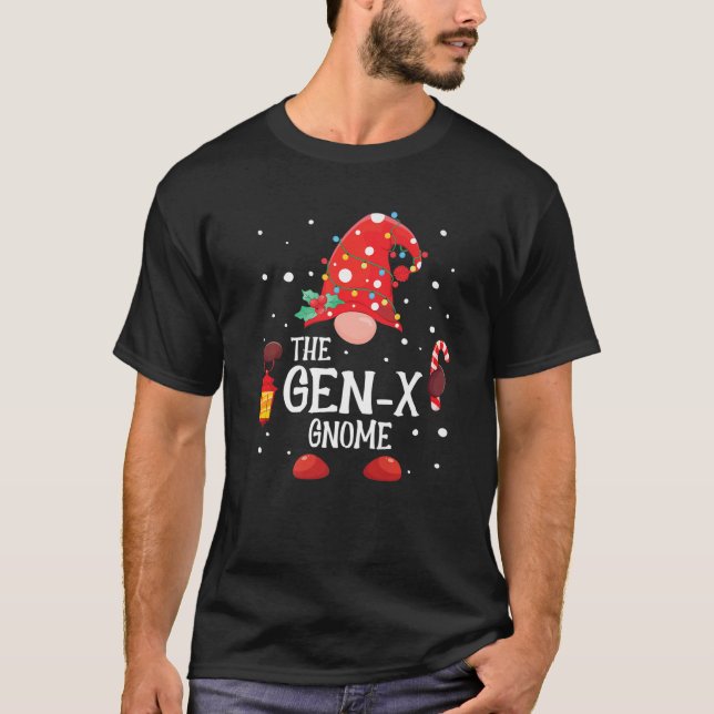 Camiseta Gnome Pa, Navidades de la familia Gnome Gnome (Anverso)
