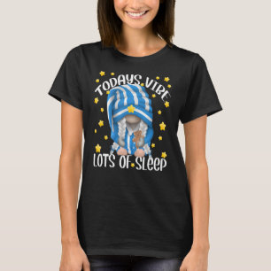 Camiseta Gnome Pajama Para Mujeres Y Chicas Aman La Cita De