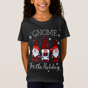 Camiseta Gnome para las vacaciones de búfalo de 3 Gnomes Ch