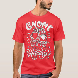 Camiseta Gnome para las vacaciones - regalo de Navidades Cu