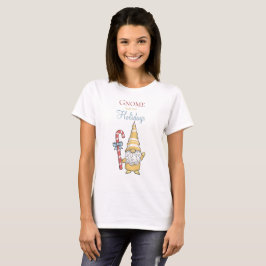 Camiseta Gnome Para Los Navidades De Festividades
