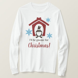 Camiseta Gnome para Navidades Colores Personalizados