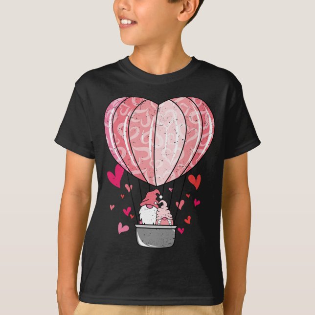 Camiseta Gnome Pareja Día de San Valentín Love Valentines G (Anverso)