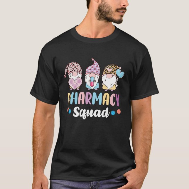 Camiseta Gnome Pharmacist Pharmacy Squad Happy Easter Day P (Anverso)